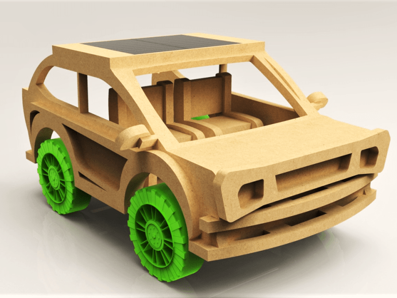 Amani: Vehículo de juguete educativo sostenible sobre energía&nbsp;solar