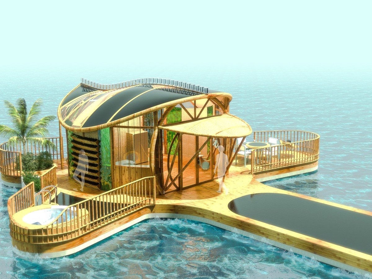 HONU | A new species of self-sufficient floating eco home, providing sustainable solutions to energy, water, rising sea levels and loss of&nbsp;ecosystems.