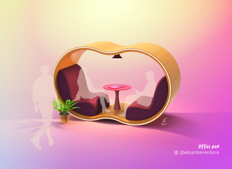 Office pod design&nbsp;💻🛋️