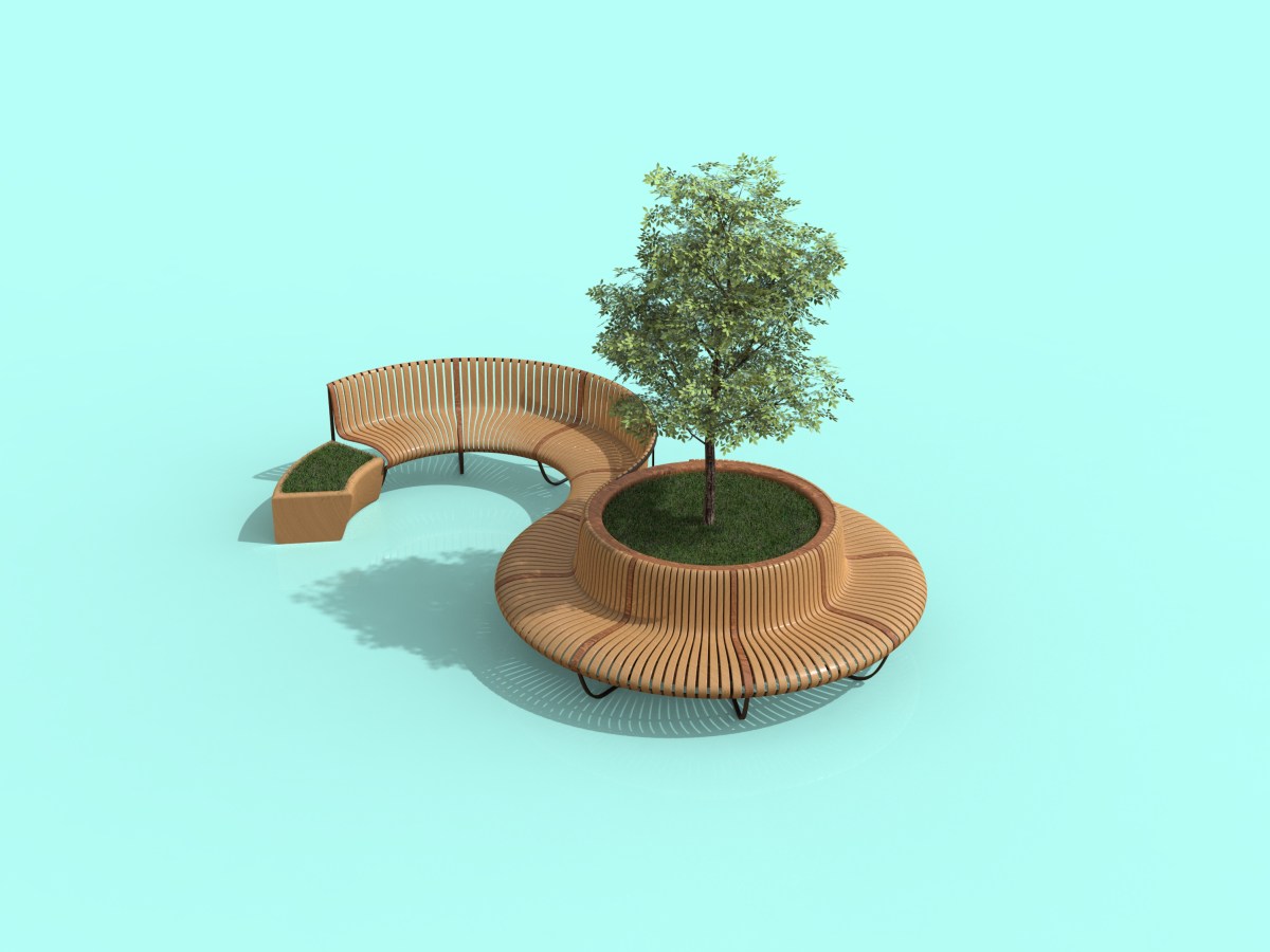 Embracing Nature in Urban Spaces: Introducing Modular Wood&nbsp;Benches